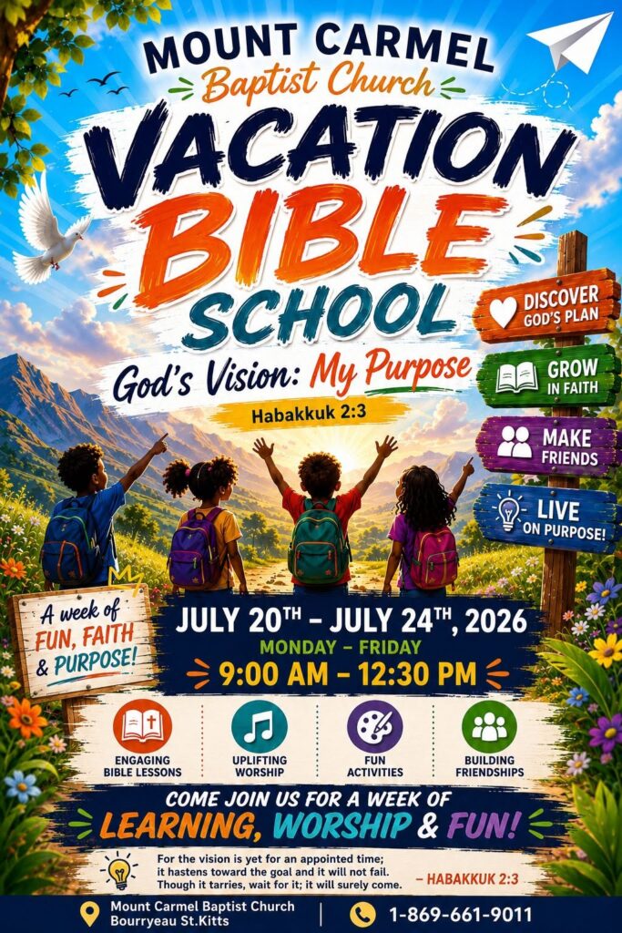 Mount Carmel Vacation Bible School – St. Kitts