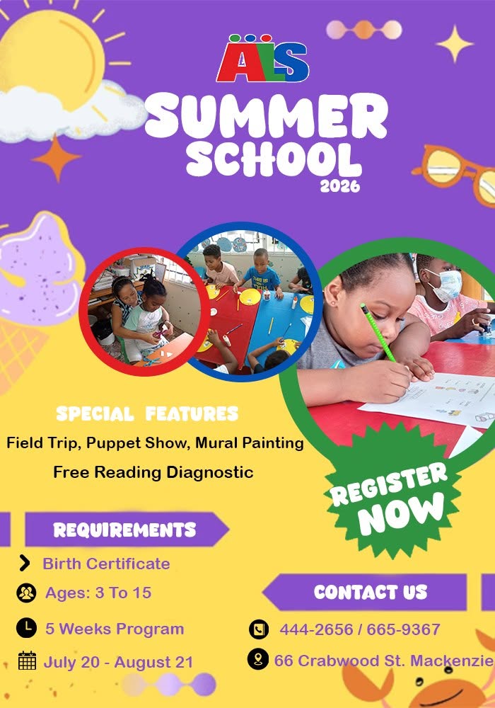 ALS Summer School – Guyana