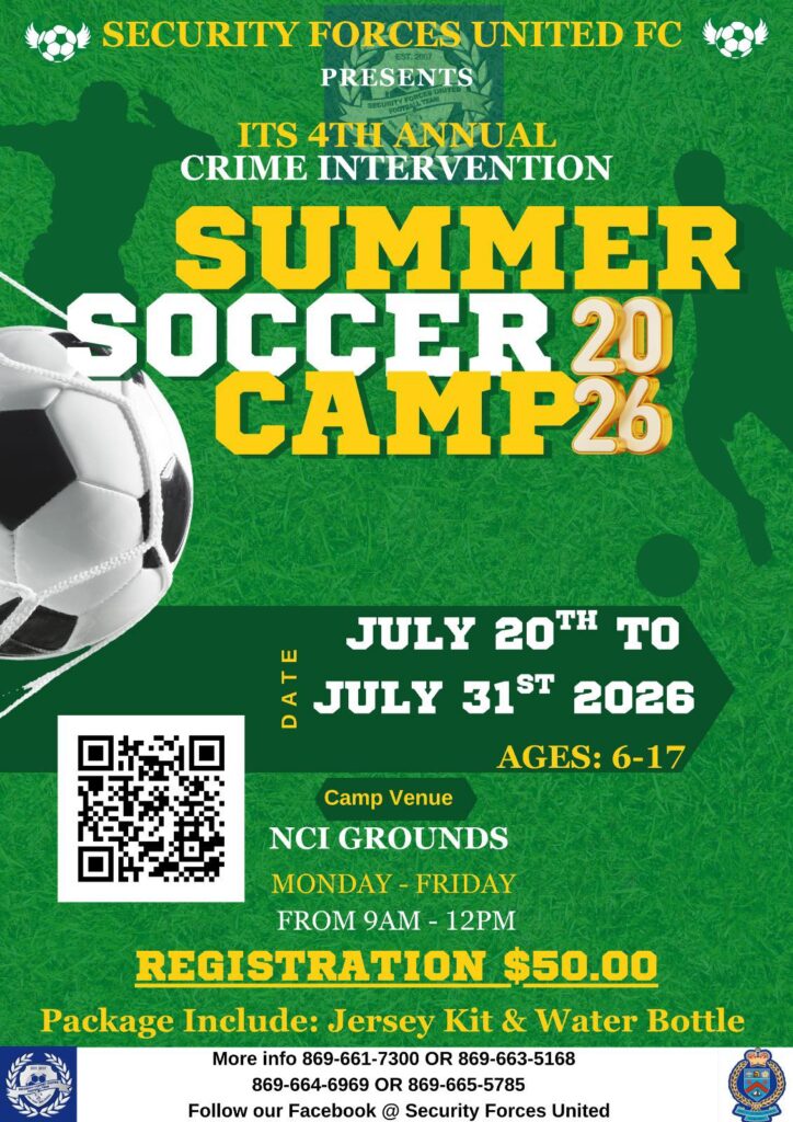 Crime Intervention Soccer Camp – St. Kitts