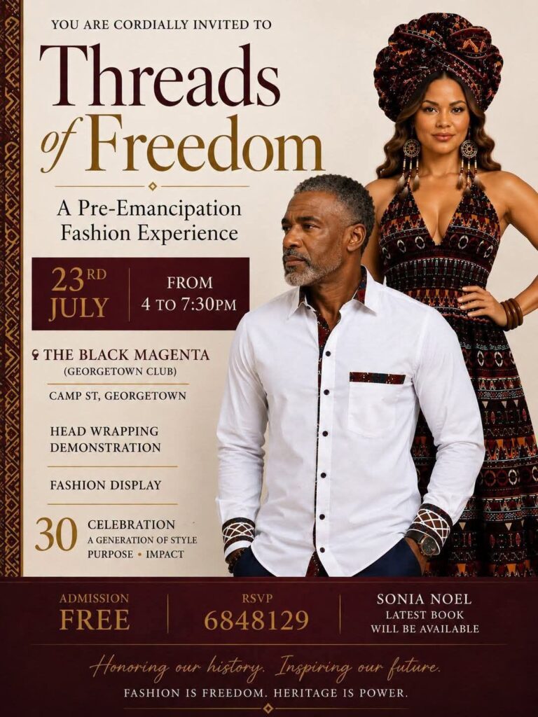 Pre-Emancipation Fashion Experience – Guyana