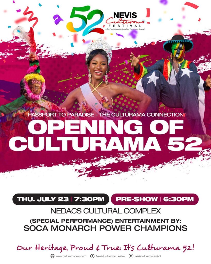 Opening Of Culturama 52 – Nevis