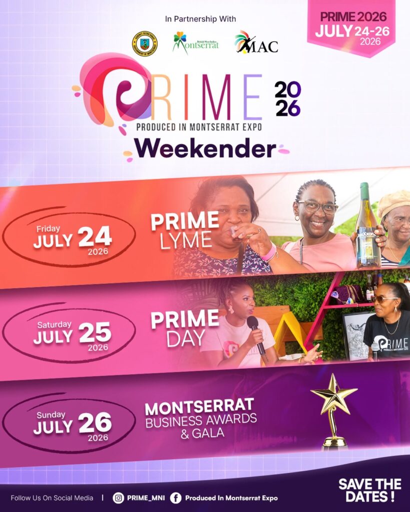 PRIME Weekender 2026 – Montserrat