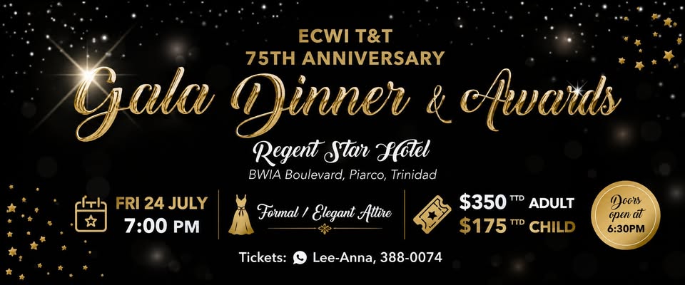 ECWI T&T Gala Dinner & Awards – Trinidad