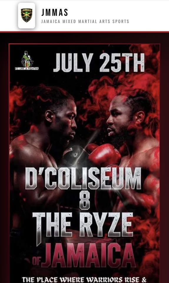 D’Coliseum 8 – Mixed Martial Arts – Jamaica