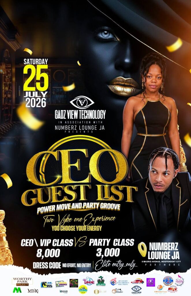  CEO Guest List Party – Jamaica