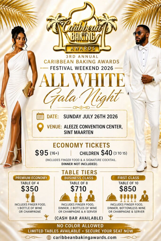 Caribbean Baking Awards Gala – Sint Maarten