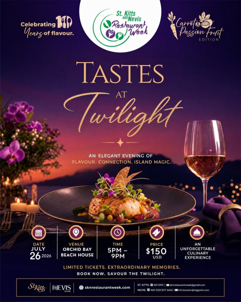 Tastes At Twilight – Restaurant Week – St. Kitts