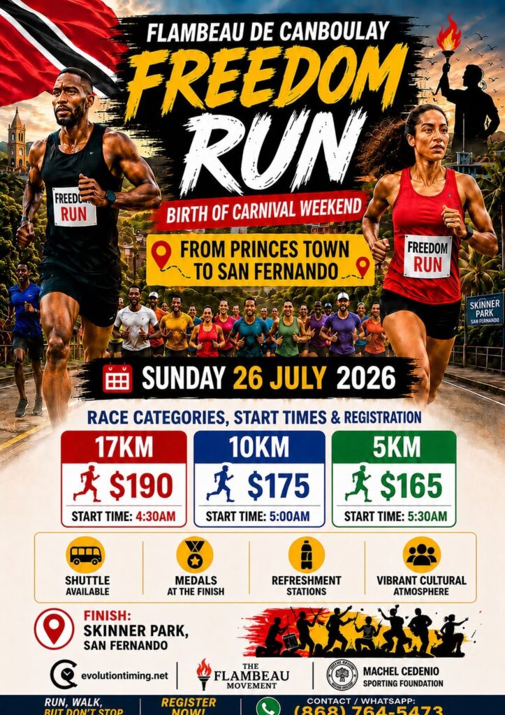  Flambeau de Canboulay Freedom Run – Trinidad