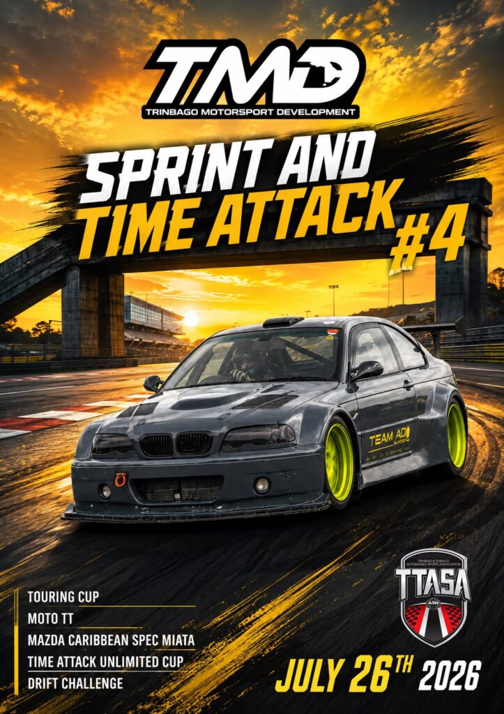 Sprint & Time Track #4  – Motosport – Trinidad
