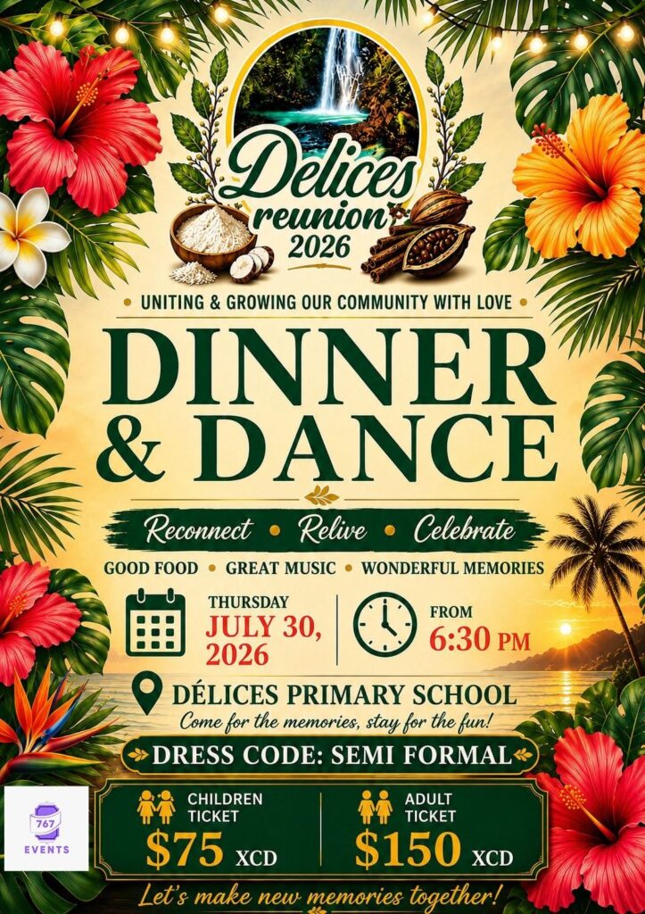 Delices Reunion Dinner & Dance – Dominica