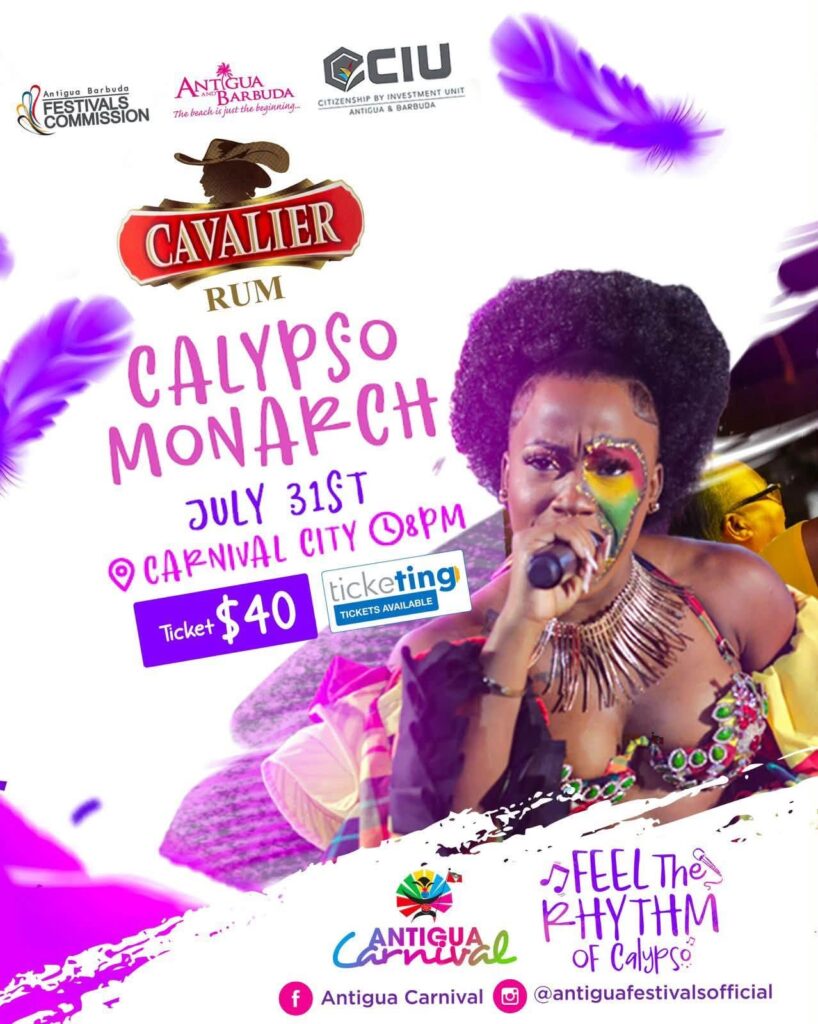 Calypso Monarch – Antigua Carnival