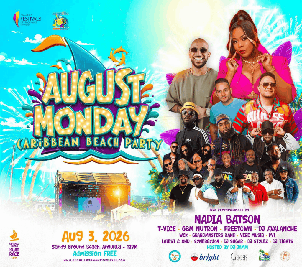 August Monday Caribbean Beach Party – Anguilla