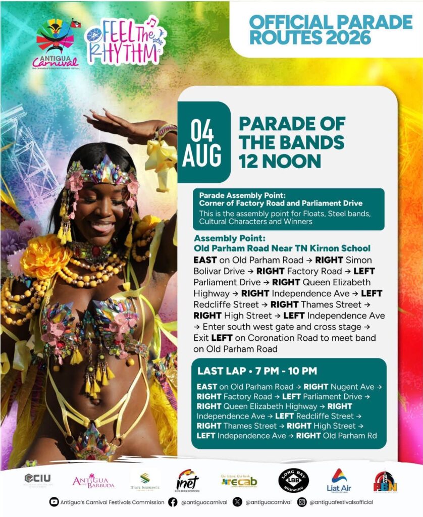 Parade Of The Bands – Antigua Carnival