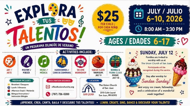 Explore Talents Summer Camp – Puerto Rico