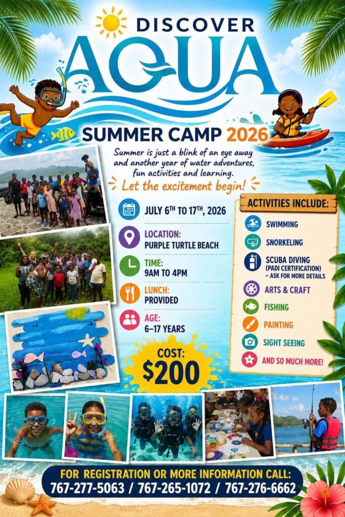 Discover Aqua Summer Camp  – Dominica