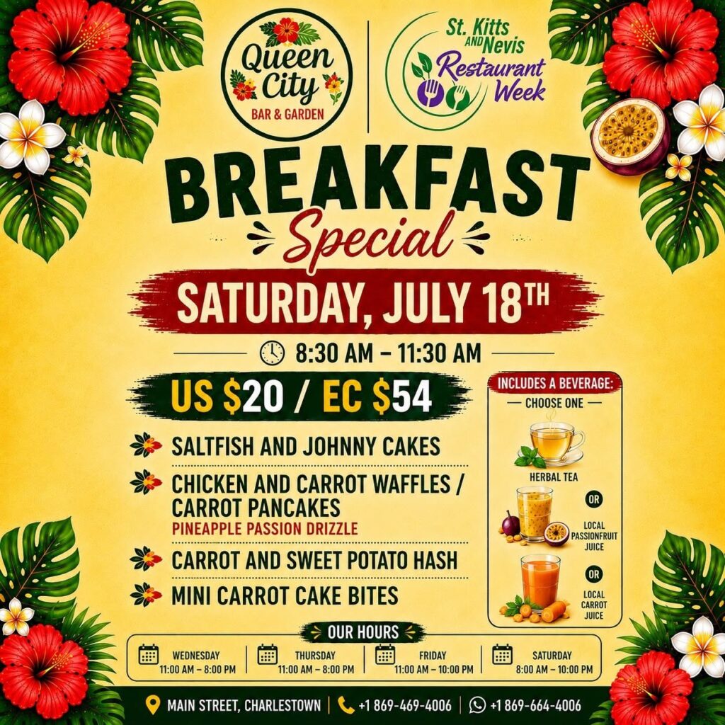 Breakfast Special – Restaurant Week – Nevis